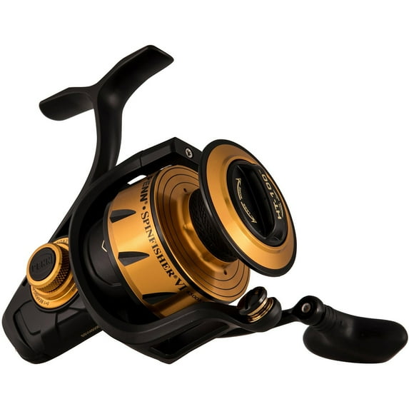 PENN Spinfisher Vl Spinning Surf Fishing Reel, Size 6500 (1481270)