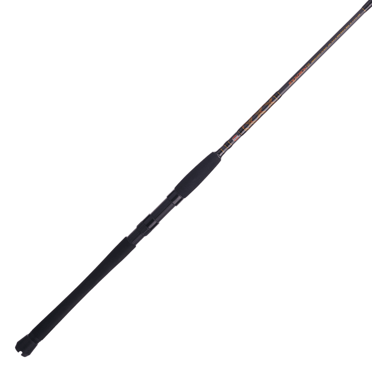 Black And Yellow Spinning Reels Penn Squadron Fishing Rod, Size