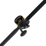 PENN Squall II Lever Drag Conventional Fishing Combo, 7 Medium Rod, 40 Size Reel