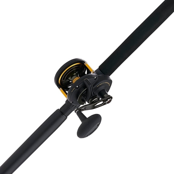 PENN Squall II Lever Drag Conventional Fishing Combo, 7' Medium Rod, 40 Size Reel