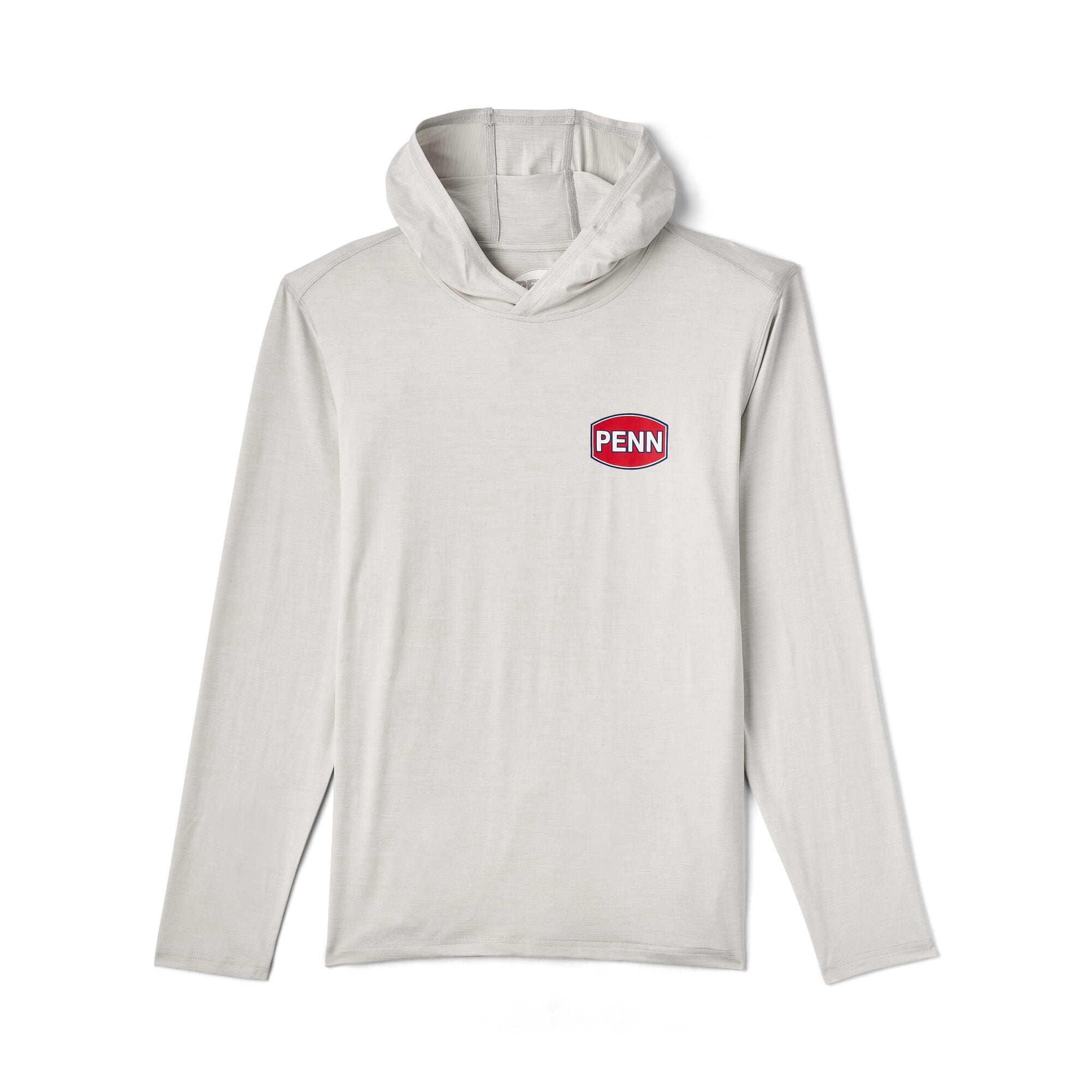 PENN UPF Performance Long Sleeve Hoodie, Glacier Grey, Size XXL