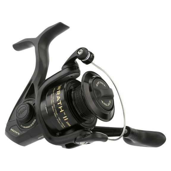 PENN Wrath II Spinning Fishing Reel, 2500 Size Reel
