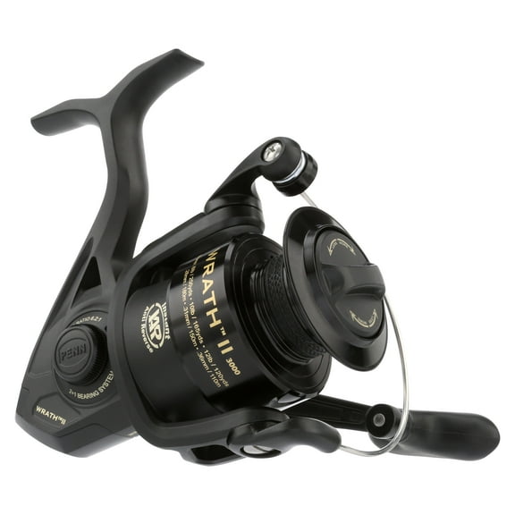 PENN Wrath II Spinning Fishing Reel, 3000 Size Reel