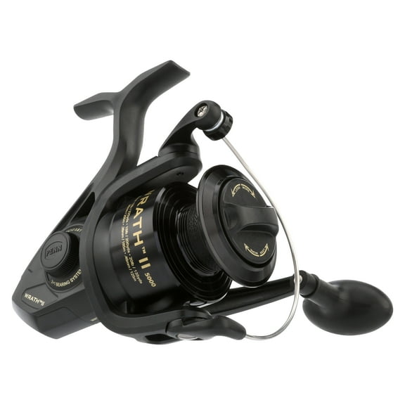 PENN Wrath II Spinning Fishing Reel, 5000 Size Reel
