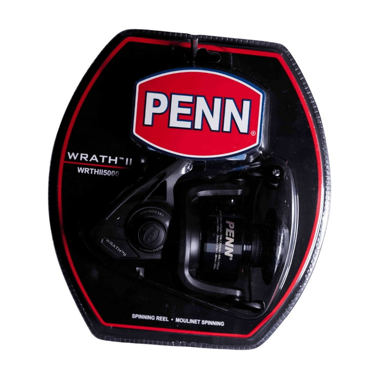 Free Shipping! PENN Wrath II 5000 Size Spinning Reel with Graphite