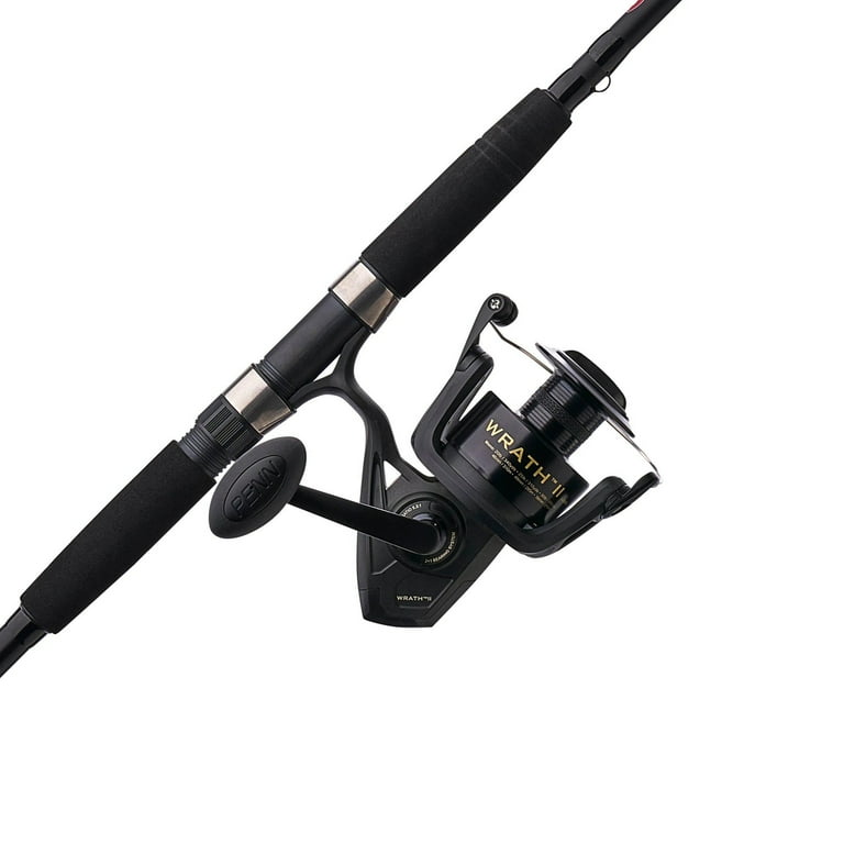 Free Shipping! PENN Heavy Fishing Rod and Reel Spinning Combo, 10