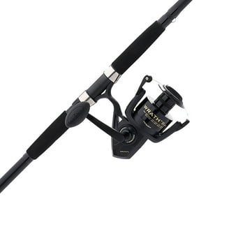 deep sea fishing rod and reel walmart Zebco 808 Saltwater Spincast Combo, 7-Foot 2-Piece Fishing Pole, Size 80 Reel, Changeable Right- or Left-Hand Retrieve, Pre-Spooled with 20-Pound Zebco Line, Black Shakespeare Tiger Fishing Walmart Spinning
