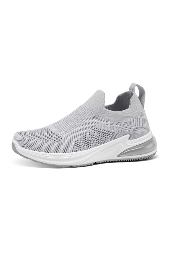 PENNYSUE Women's Slip-On Breathable Mesh Walking Shoes with Air Cushion – Lightweight Casual Sneakers for Daily Wear