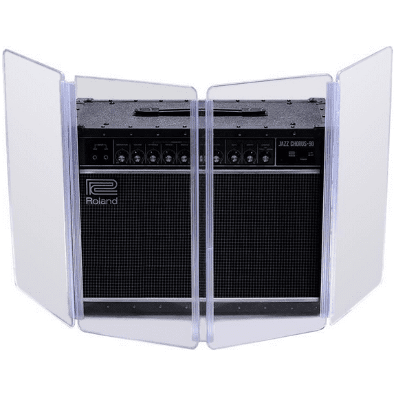 PENNZONI  Amp Acrylic Shield, Clear Acrylic Panel with Living Hinge (2 Panels, 2ft x 3ft)