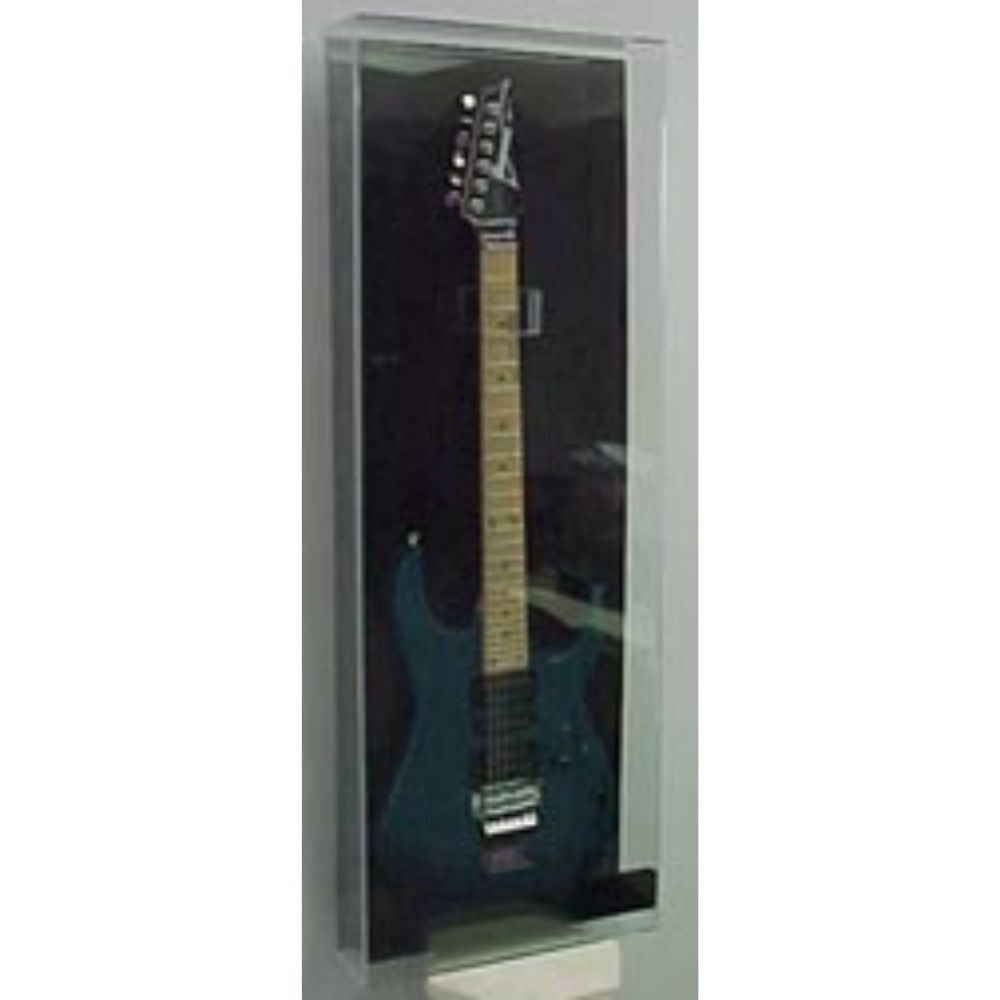 PENNZONI Fully Acrylic Electric Guitar Display Case made from Clear