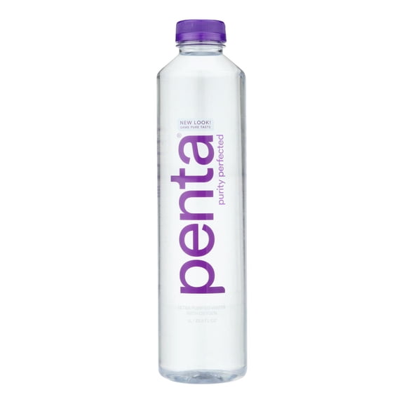 PENTA H20 - Refreshing Ultra Purified Water - 1 Lt, Case of 12
