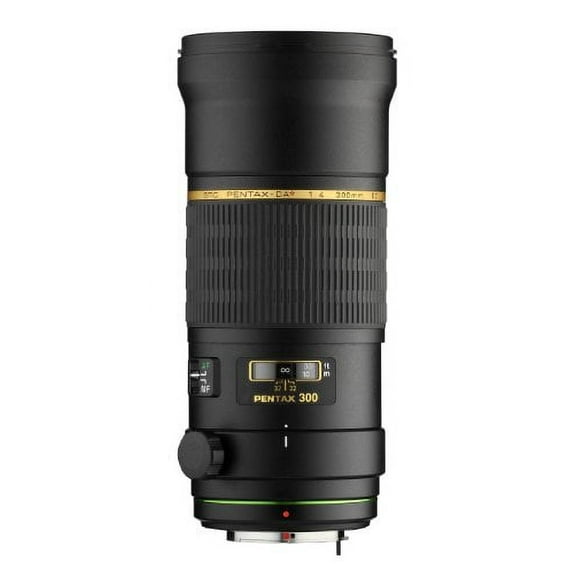 Pentax 300mm f/4 SMC PENTAX-DA* ED IF SDM Autofocus APS-C Lens for K-Mount, Black {77} with Tripod Foot