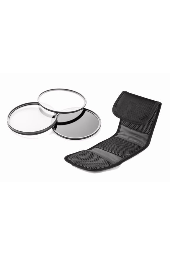 PENTAX D FA 150-450mm f/4.5-5.6 DC AW High Grade Multi-Coated, Multi-Threaded, 2 Piece Lens Filter Kit (86mm) Made By Optics + Nw Direct Microfiber Cleaning Cloth.