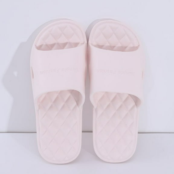 PEONAVET 2025 Summer Beach Slippers, Quick Dry Non-Slip Shower Shoes for Bathroom, Soft Comfortable House Slippers Sandals
