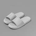 thumbnail image 1 of PEONAVET Bathroom Shower Shoes Men's Stripe Casual Versatile Thick-Soled Indoor Eva Odor Stylish Spring/Summer Home and Bathroom Wear Slippers, 1 of 6