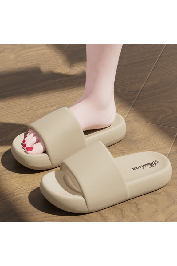 Bathroom Shower Shoes Women's Proof Drying Indoor Eva Bathroom Slippers Spring/Summer Outdoor Wear Friendly Bathing