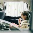 thumbnail image 1 of PEONAVET Car Window Curtain, Sun Shade Blackouts Window for Car Side Window, Car Essentials for Women Interior, 1 of 8