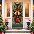 thumbnail image 1 of PEONAVET Christmas Door Cover Christmas Tree Background Banner Decorative Snowmen Door Cover for Winter Indoor Outside Front Door Banner Farmhouse Party Supplies,73×35" Christmas Gifts, 1 of 6