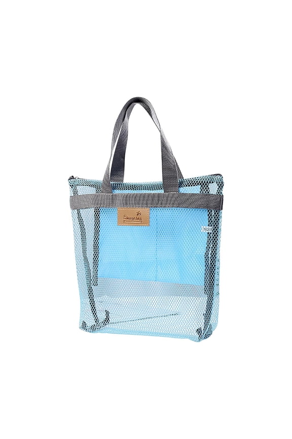 Clear Beach Bag for Woman, Large Capcity Waterproof & Sandproof Travel Tote Bag, Summer Beach Pool Tote Bag for Swim, Travel, Bag