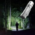 thumbnail image 1 of PEONAVET Clearance Under $1 Portable Small Flashlight with White Lasers Fluorescent Telescopic Zooms Flashlight Electric Display with Pen Clip Strong Light Flashlight, 1 of 6