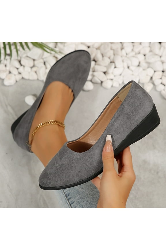 Flats for Women Comfortable Dressy Ballets Flat Shoes Women Slips-on Work Shoes Christmas Gifts