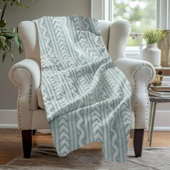 PEONAVET Fleece Throw Blanket, Soft and Thick Double Layer Raschel Blanket Thick Winter Warm Blanket Suitable for Beds Sofas and Other Scenes