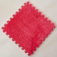 thumbnail image 1 of PEONAVET Fluffy Puzzle Mat, Plush Foam Mat for Living Room Bedroom, Non-Slip Interlockings Tile Mats for Floor Protection, 11.8 In Foam Area Rug Play Mat, 1 of 3