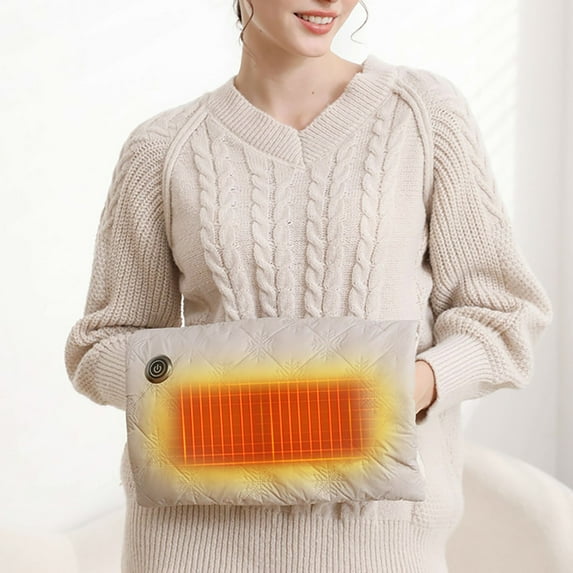 PEONAVET Hand Warmers Graphene Hand Warmer With Constant Rechargeable Temperature Heating USB Charging Digital Display Water Portable Warm Handbag Christmas Gifts