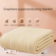 thumbnail image 1 of PEONAVET Heating Blanket Household Non-woven Heating Pads Bedroom Double-control Smart Thermostat Electric Blankets 71*59in Christmas Gifts, 1 of 3