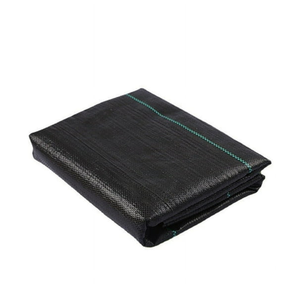 PEONAVET Heavy Duty Weed Barrier, Outdoor Landscape Fabric, 16.4×3.3 Ft Non Woven Ground Cover for Weed Control, Garden, Driveway & Erosion Prevention