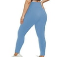 thumbnail image 1 of PEONAVET Plus Size Cargo Leggings with Pockets for Women Hidden Scrunch Butt Lifting High Waisted Tummy and Control Leggings Compression Running GYoga Pants - Summer's Top Trends, 1 of 5