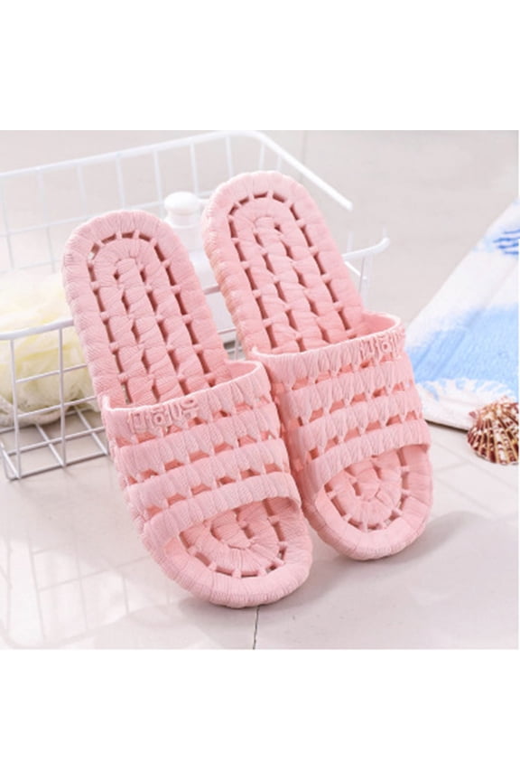 ShowerShower Shoes for Women, Soft Bathroom Slippers with Drain Hole, Non-Slip Quick Drying Bath Sandals for Living Room College Dorm Beach SPA Gym Pool Shoes for Women,