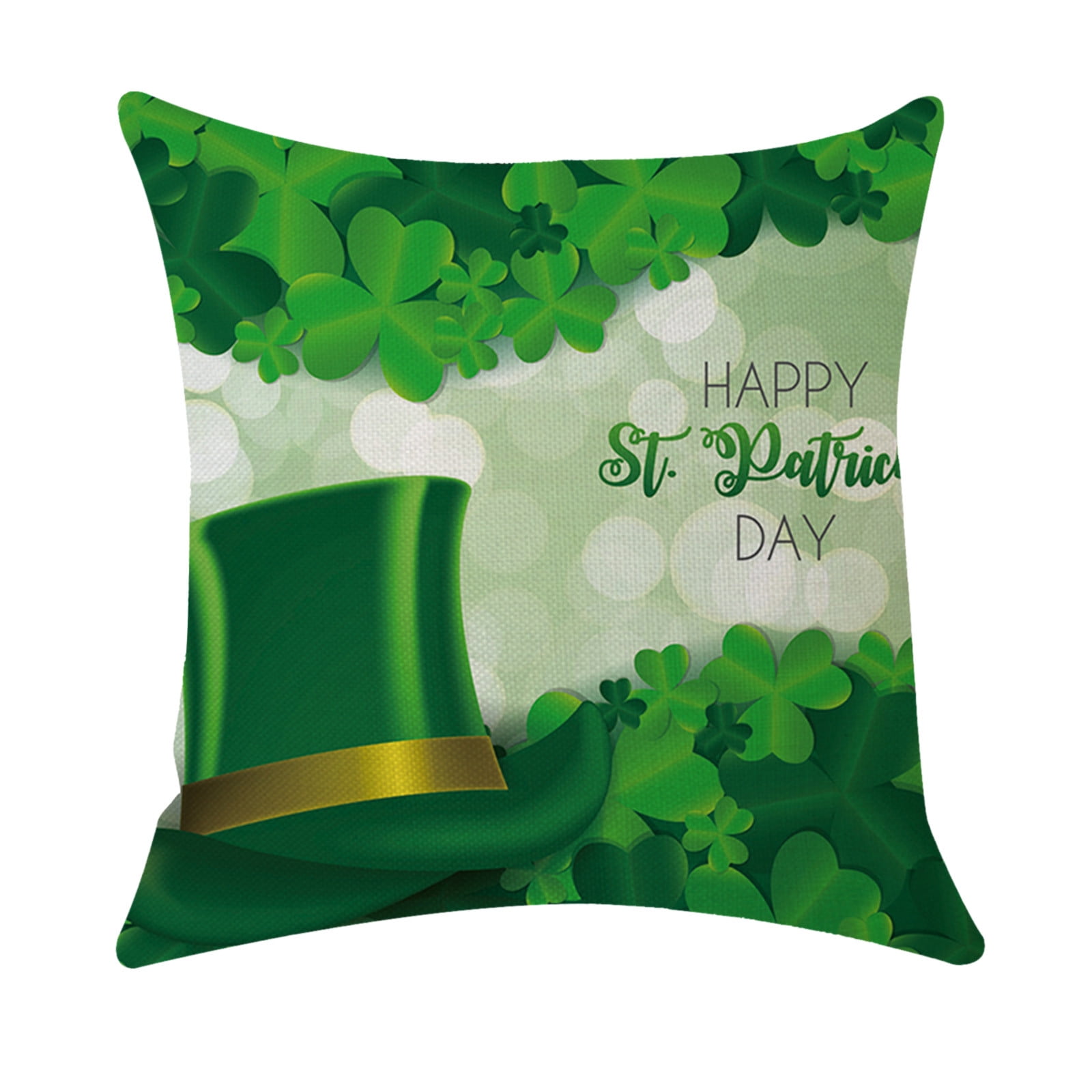 st pattys day throw pillows