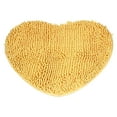 thumbnail image 1 of PEONAVET Valentine Heart Bathroom Rug, Heart Shaped Door Mat, Area Rug for Shower Bedroom Kitchen, 19.7×15.8 Inch on Clearance, 1 of 2