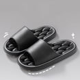 thumbnail image 1 of PEONAVET Women's Bathroom Slippers, Thicked Lightwight Non-Slip Shower Shoes with Hole, Soft Comfort Beach Slippers for Home, Travel, Hotel, 1 of 6