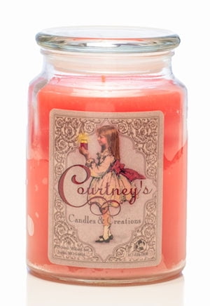 PEONY Courtneys Candles Maximum Scented 26oz Jar Candle