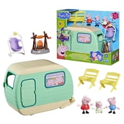 Peppa Pig Toys Three Little Piggies Caravan Playset with 3 Peppa Pig Figures, 3+