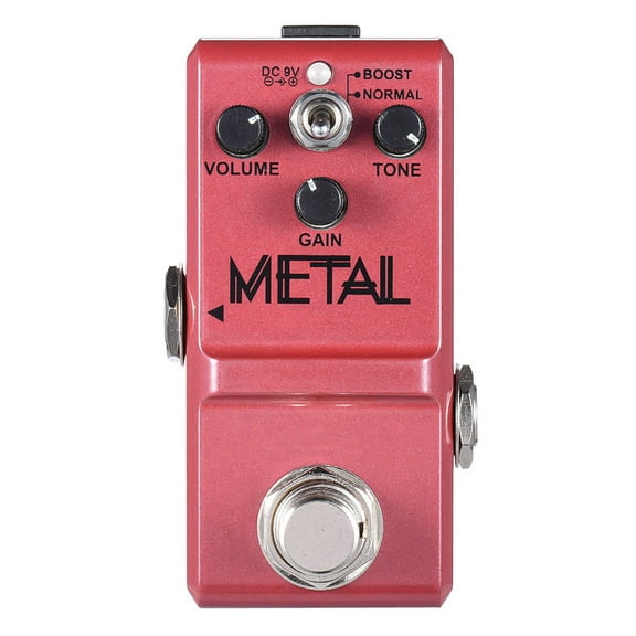 PEPISKY Nano Series Guitar Effect Pedal Heavy Metal Distortion True Bypass Aluminum Alloy Body