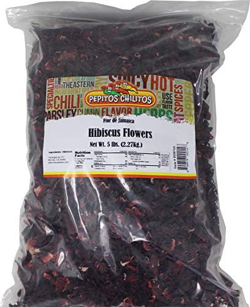 PEPITOS CHILITOS / Hibiscus flowers - Jamaica 5lb