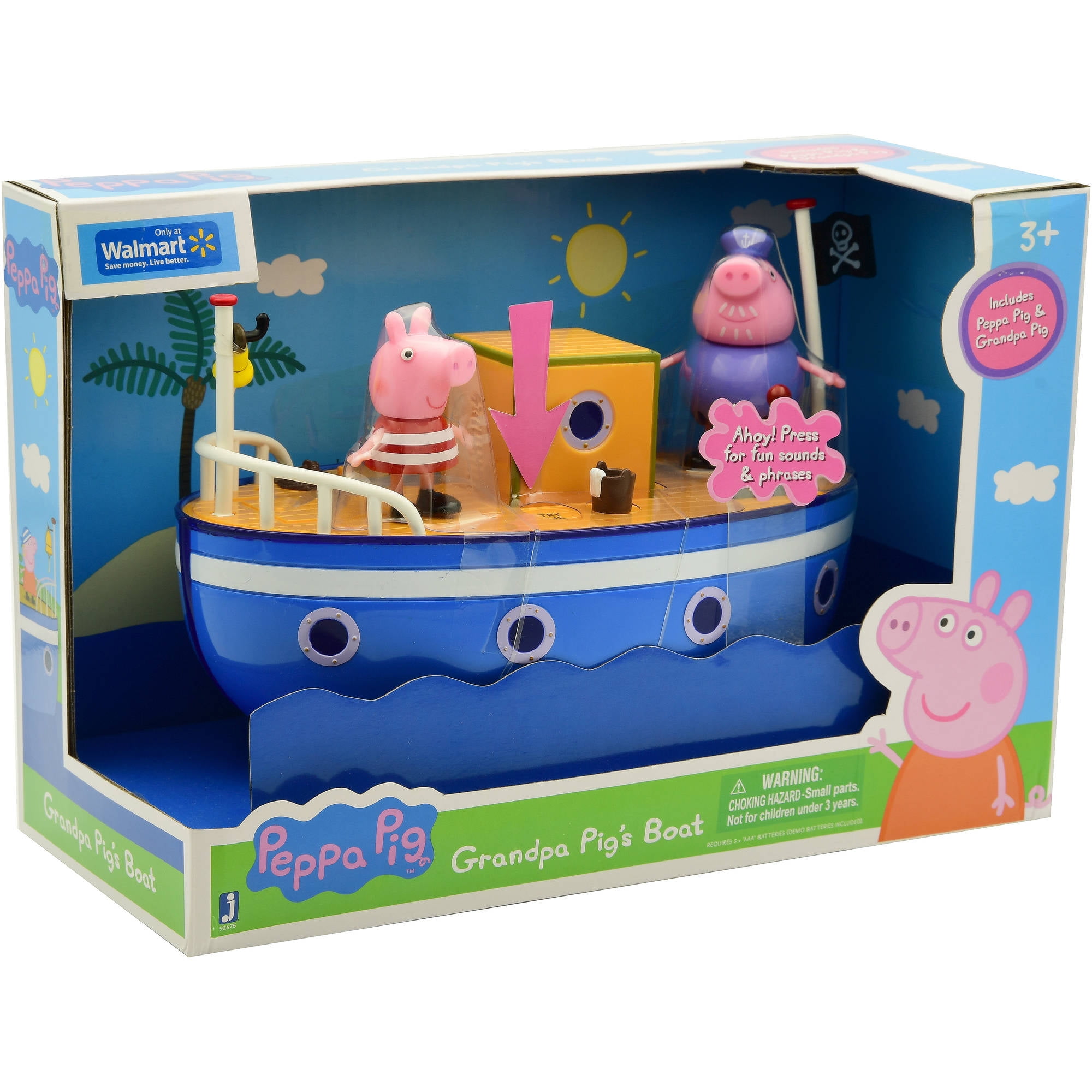 Peppa Pig 05060 Grandpa Pig's Bath Time Boat : : Jeux et Jouets