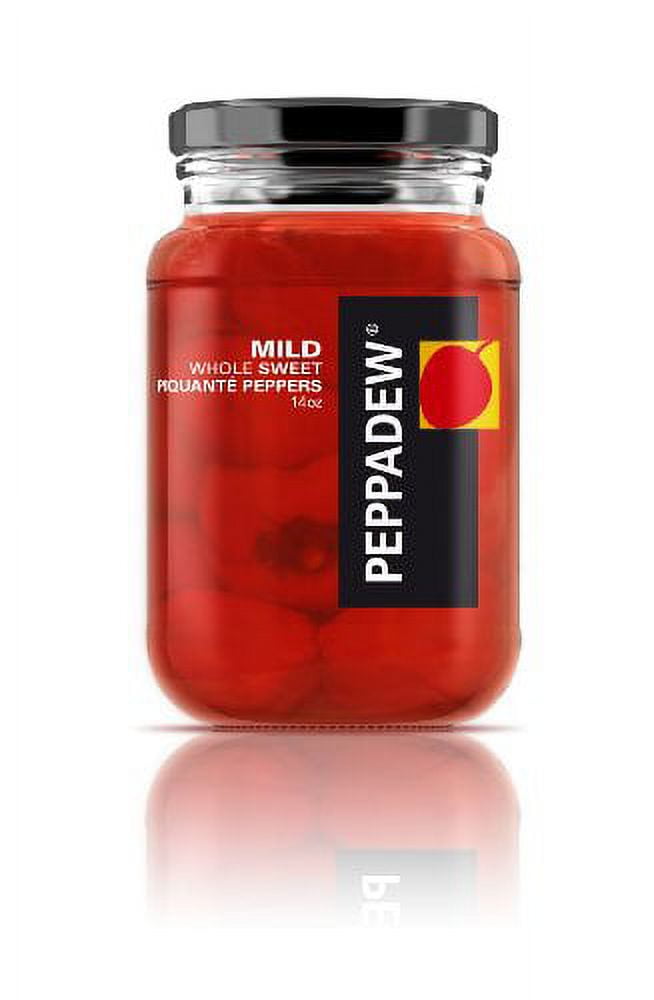 PEPPADEW Sweet Piquant Peppers, 14 Ounce (Packaging may Vary)