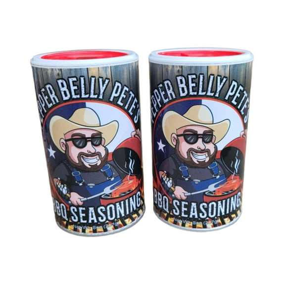Pepper Belly Pete's BBQ Seasoning 8 oz - 2 pack