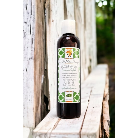 PEPPERMINT | Original (Liquid) Black Soap