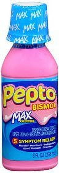 PEPTO-BISMOL LIQUID MAX/STR Size: 8 OZ