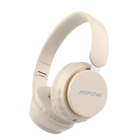 PEPWELL ANC Active Noise Canceling Bluetooth Headphones with 40MM Large Speaker, 400mAh Battery (24H Playback), TYPE-C Charging with 3.5mm Backup Audio Cable