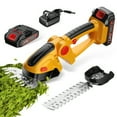 thumbnail image 1 of PEPWELL Cordless Grass Shear & Shrubbery Trimmer, 2-in-1 Electric Shrub Trimmer Grass Shears Handheld Grass Cutter, Hedge Shear with 2 PCS Rechargeable Battery and Charger for Garden, Lawn, 1 of 16