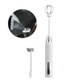 thumbnail image 1 of PEPWELL Handheld Milk Frother Wand for Coffee, Rechargeable Electric Egg Beater 3 Speed ​​Beverage Blender Coffee Frother for Latte, Cappuccino, Hot Chocolate, Eggs(White), 1 of 8