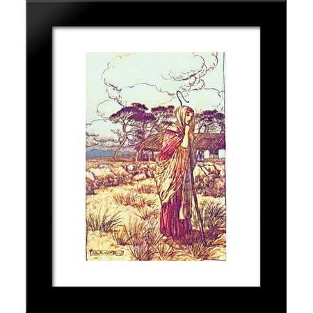 PERDITA 20x24 Framed Art Print by Rackham, Arthur