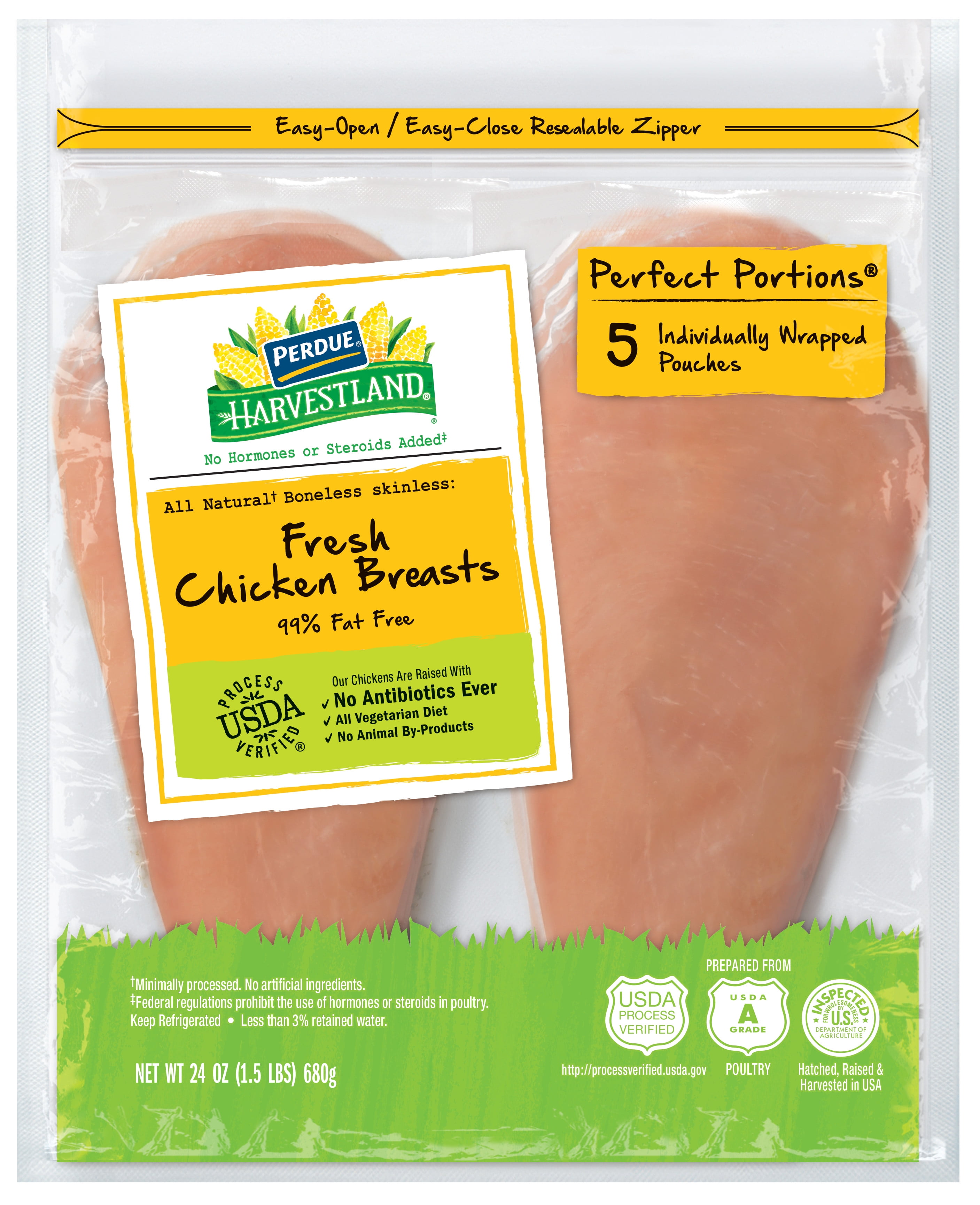 PERDUE HARVESTLAND Perfect Portions Individually Wrapped Chicken