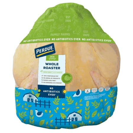 PERDUE Oven Stuffer Roaster Whole Chicken, 6-8 lbs